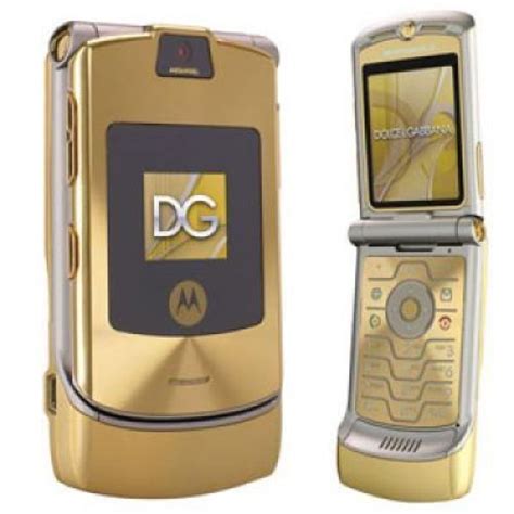 motorola razr v3i gold